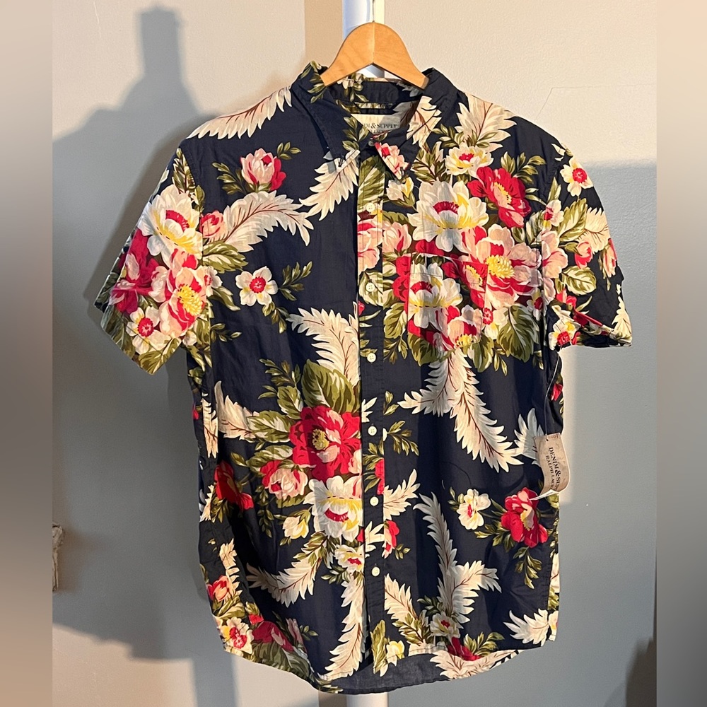 Men’s Polo Ralph Lauren short sleeve floral button down